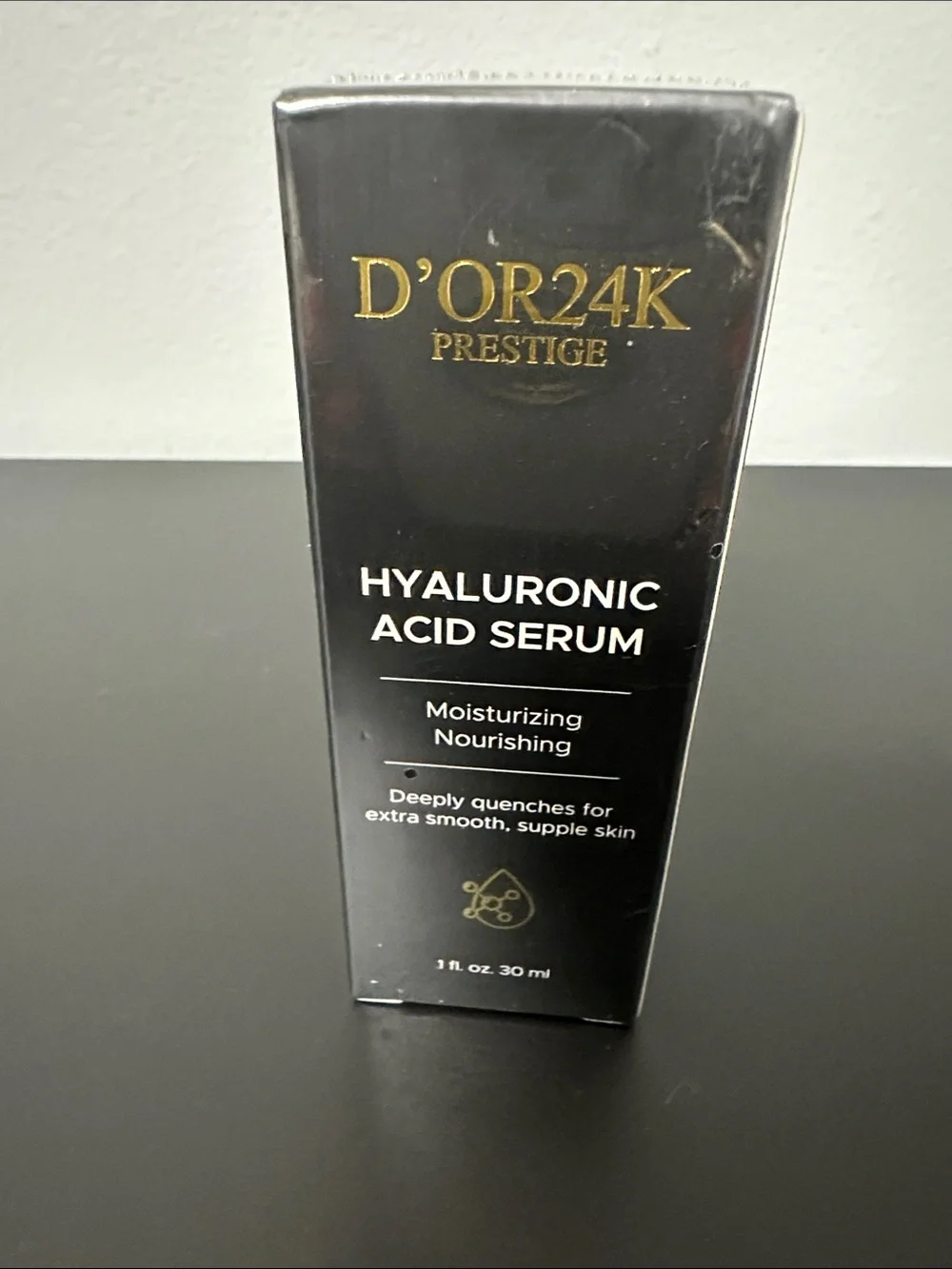 NWT D’OR24K Prestige Hyaluronic Acid Serum - 1 Fl Oz Full Size. Still in Plastic